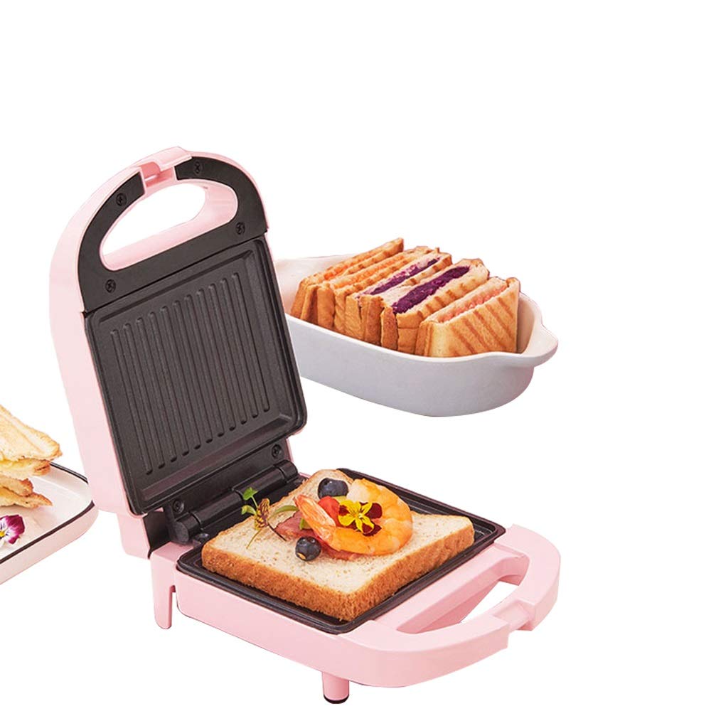 Dual-Sided Sandwich Maker & Panini Press - 600W for Breakfast & Snacks