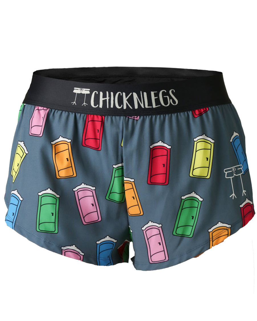 Best Women's Porta Potty 1.5 Split Shorts - Quick-Dry Athletic Running Shorts for Hiking, Camping & Outdoor Activities