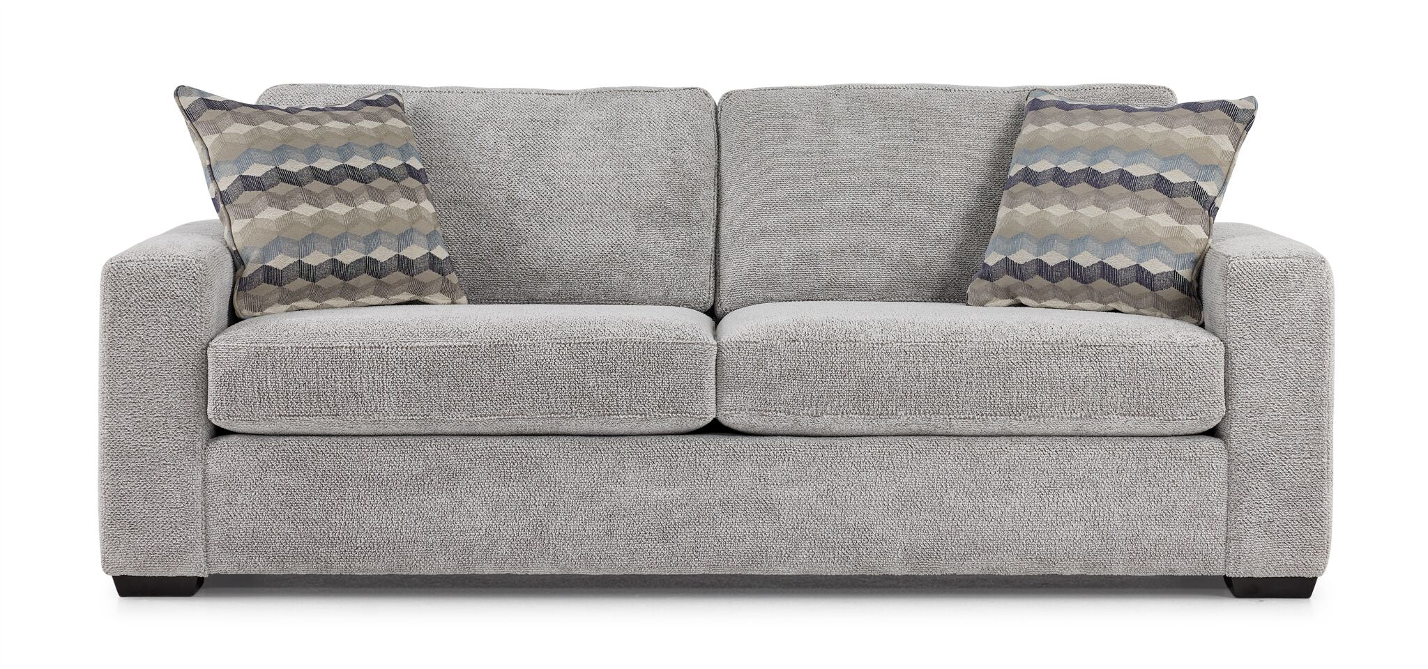Celeste Sofa in Snoopy Grey - Modern Comfortable Living Room Couch for Small Spaces & Apartments