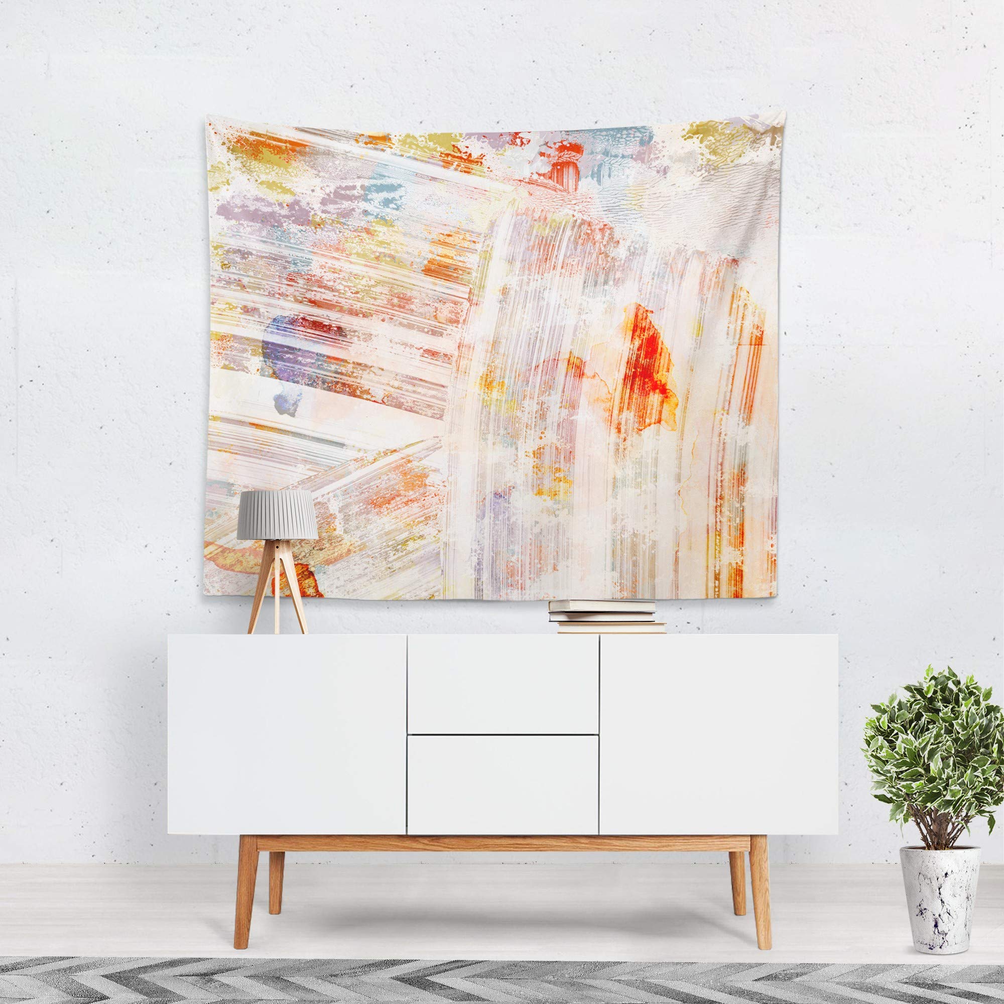 Viva la Vida Abstract Wall Tapestry - 80