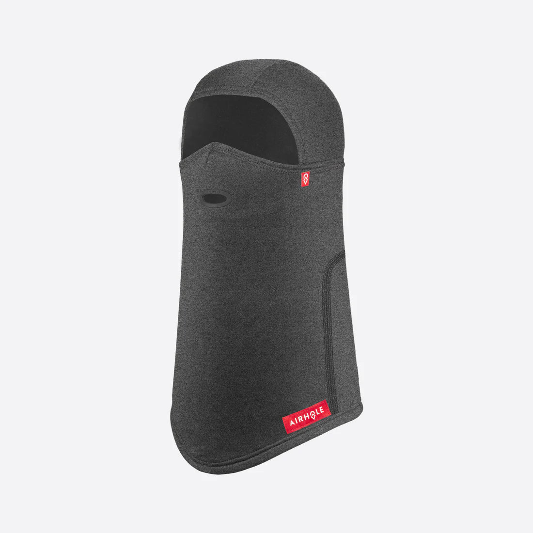 2025 Airhole Balaclava Hinge - Polar Fleece Face Mask for Winter Sports, Skiing & Snowboarding - Heather Charcoal Cold Weather Gear for Outdoor Activities