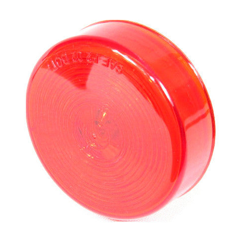 Fortpro 2.5 Inch Round Clearance Marker Light - Sealed Incandescent Bulb for Trucks, Trailers & Heavy Equipment Safety Lighting