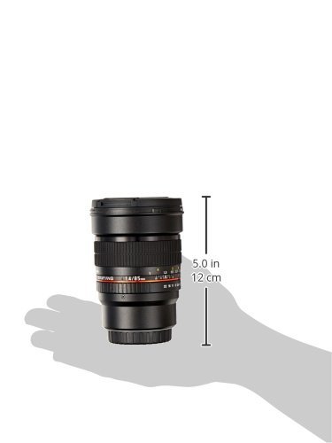 Samyang SY85M-MFT 85mm F1.4 Ultra Wide Angle Manual Focus Lens for Micro Four Thirds Cameras - Compatible with Olympus & Panasonic MFT - Perfect for Portrait, Low Light & Bokeh Photography
