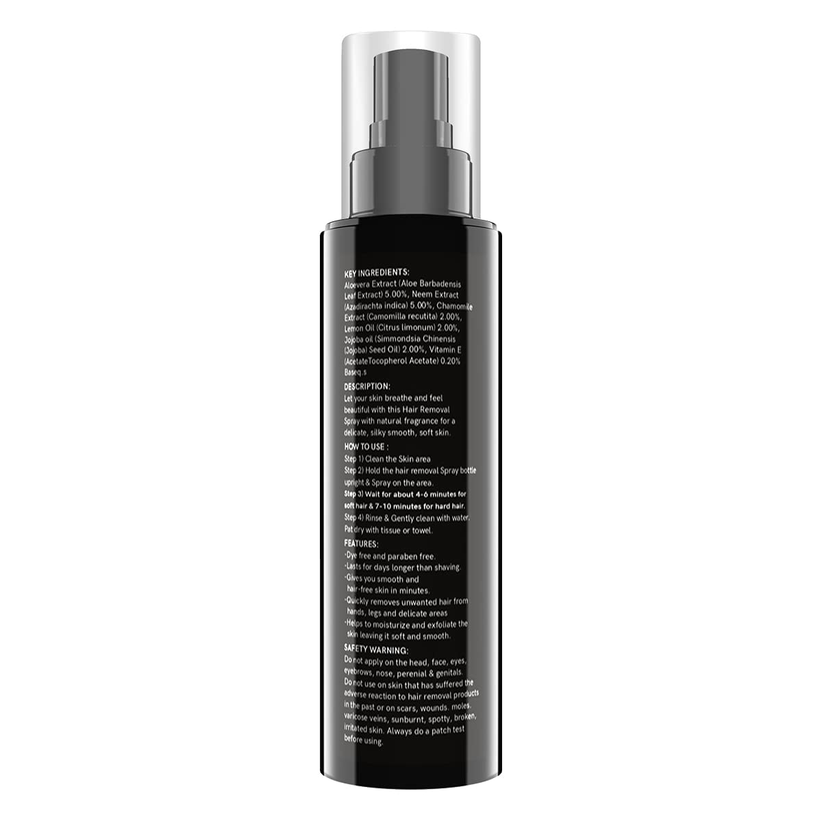 MAN CODE Painless Hair Removal Spray for Men - 100ml | Chest, Back, Legs & Underarms Hair Remover | No Irritation & Itch-Free Formula | Intimate Hygiene Solution | Perfect for Gym, Swimming & Summer Activities