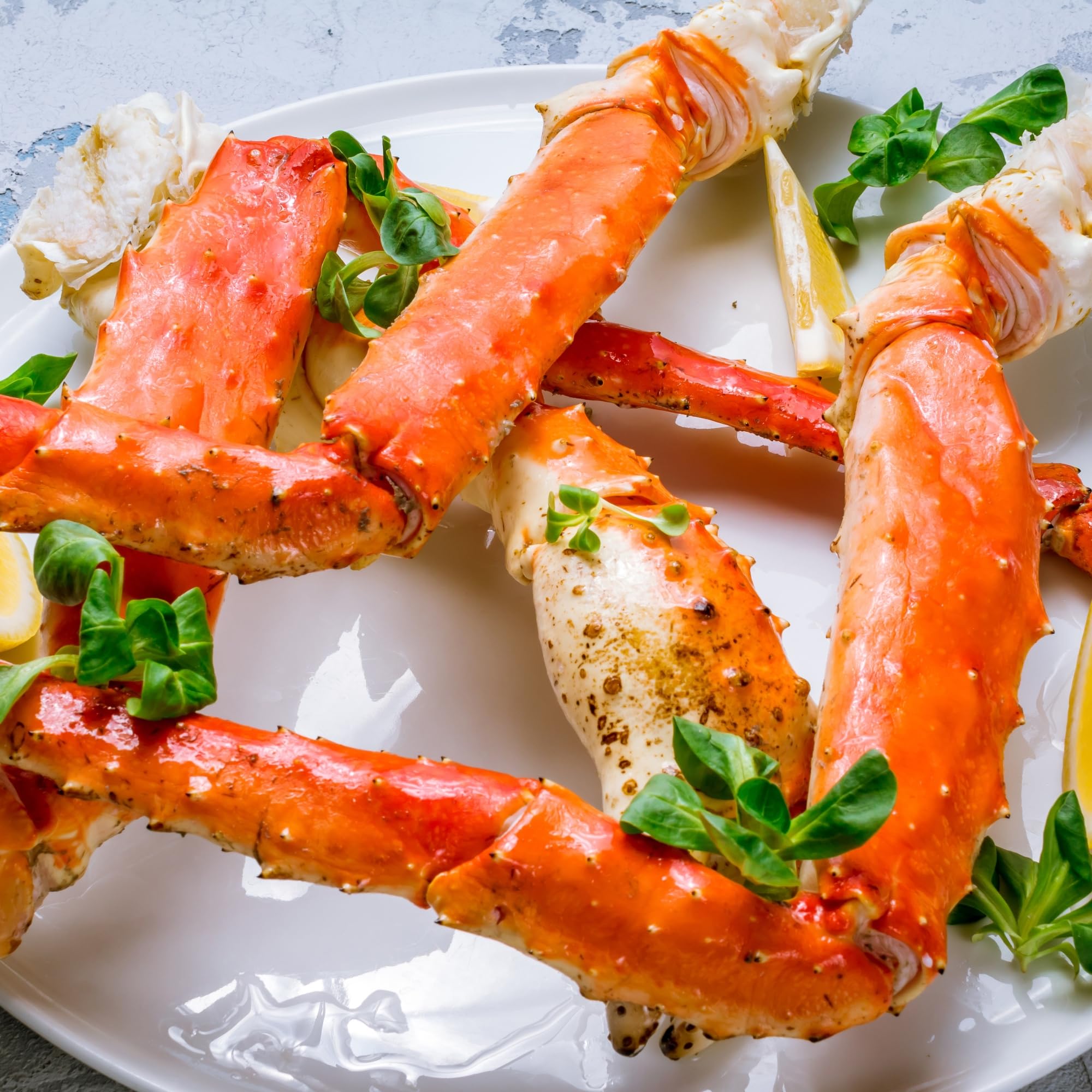 Premium Alaskan Red King Crab Legs Jumbo 9-12 Count (4lbs) – Wild-Caught, Frozen Seafood Delicacy for Gourmet Meals, Special Occasions & Fine Dining