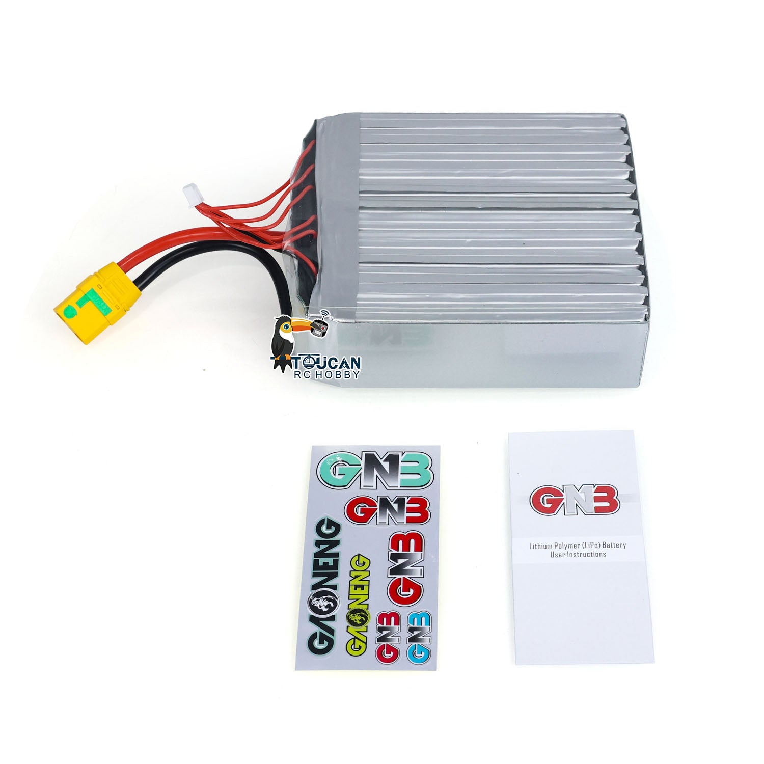 High-Capacity 5000mAh 11.1V 3S Lipo Battery for 1/14 RC Hydraulic Loader & Excavator - Perfect for RC Truck, Car Models & DIY Robotics Projects