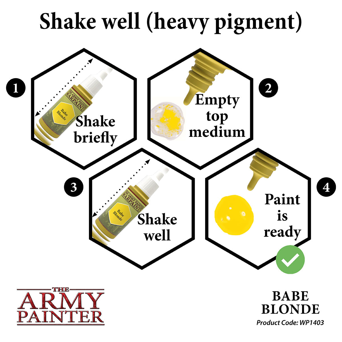 Warpaints Babe Blonde Hair Dye - Professional Salon Quality Hair Color for Blonde Highlights & Balayage | Perfect for Home Use & DIY Styling