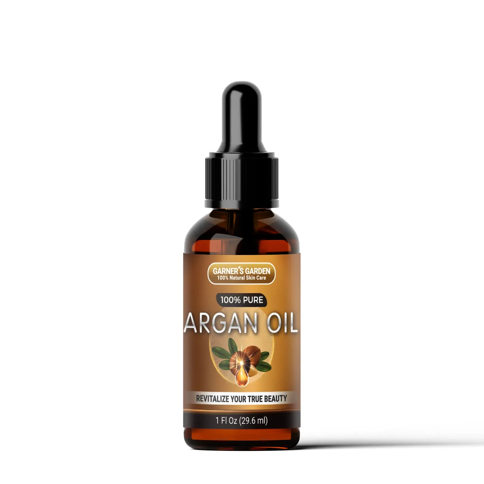 Pure Moroccan Argan Oil for Hair, Skin & Nails - 100% Natural Cold Pressed Organic Treatment | Perfect for Dry Hair Care, Face Moisturizer & Nail Strengthening