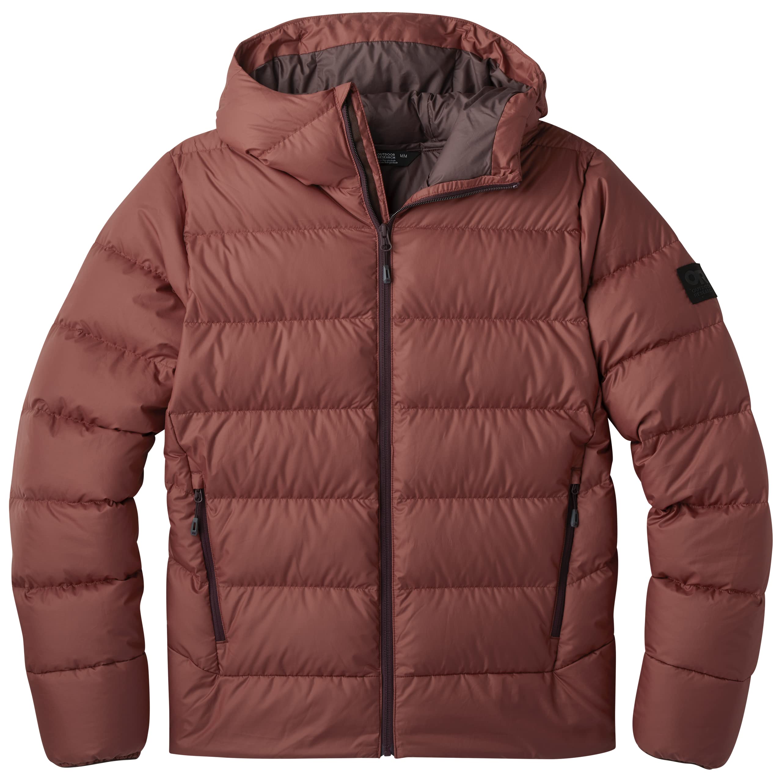 Outdoor Research Men's Coldfront Down Hoodie - Lightweight Winter Jacket for Hiking & Camping - Water-Resistant Insulated Parka for Outdoor Adventures