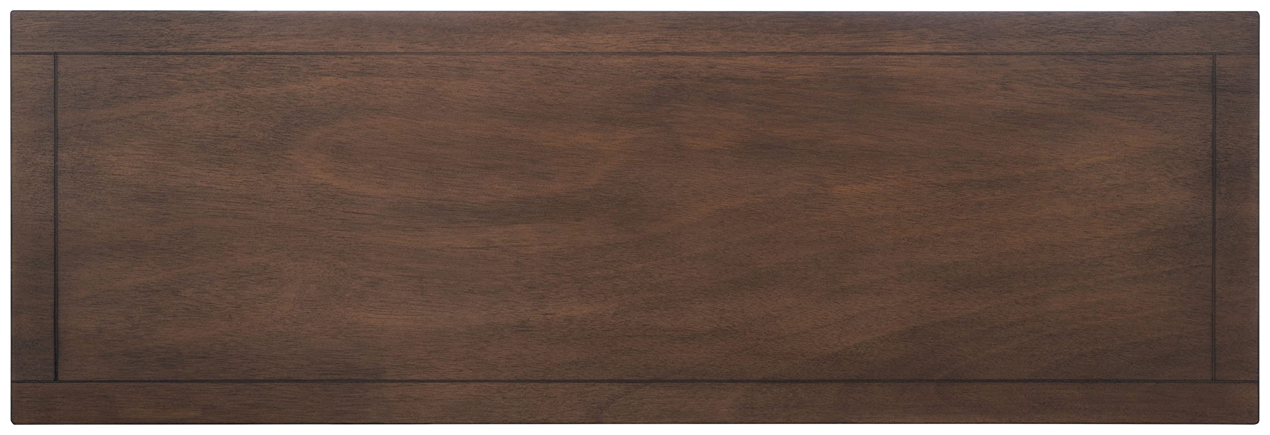 SAFAVIEH Landers Brown 4-Drawer TV Stand for 55-Inch Flat Screen - Modern Media Console with Storage for Living Room, Bedroom & Home Theater