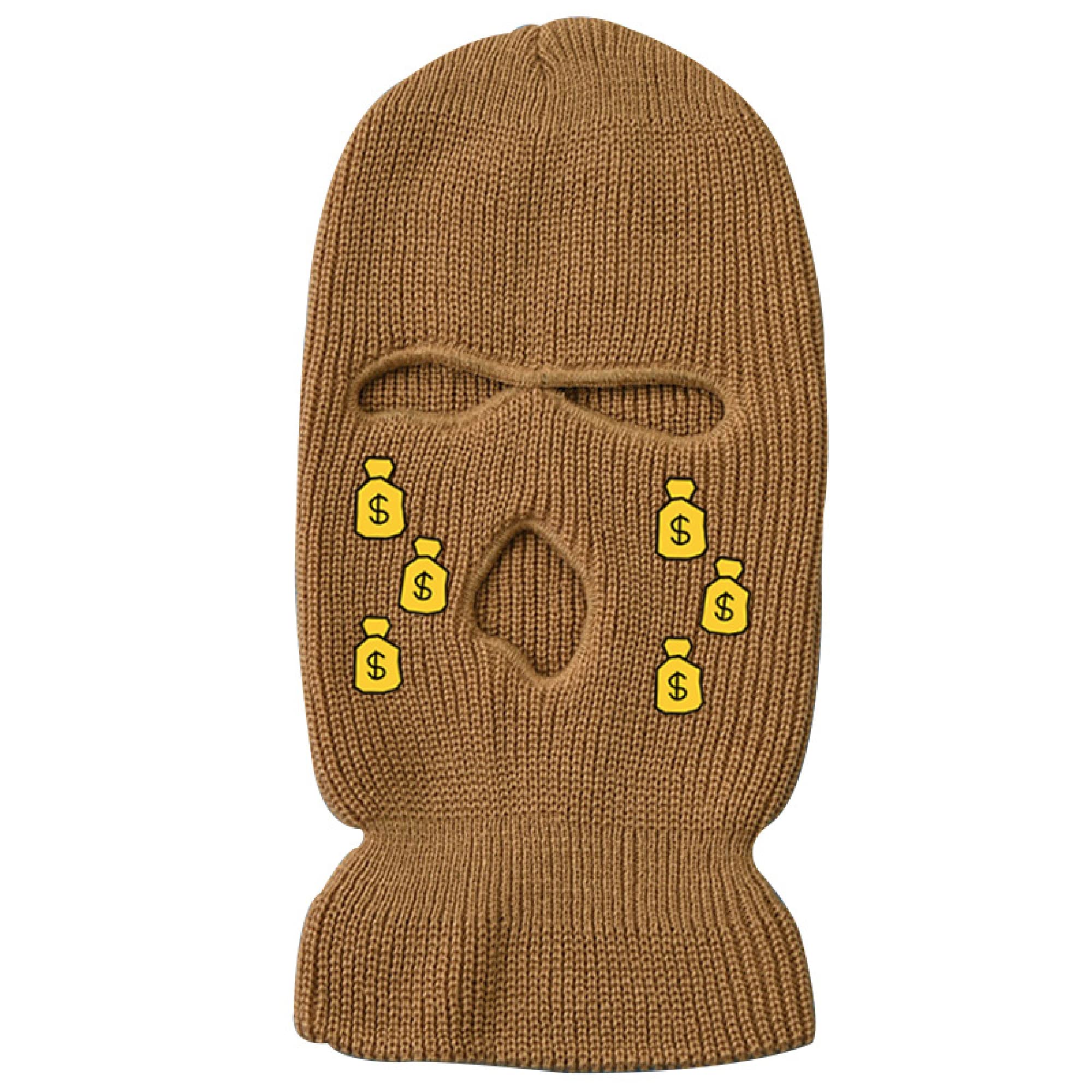 IMSWW 3-Hole Wool Knit Balaclava - Winter Warm Ski Mask for Cycling, Snowboarding & Outdoor Activities | Windproof Cold Weather Face Cover