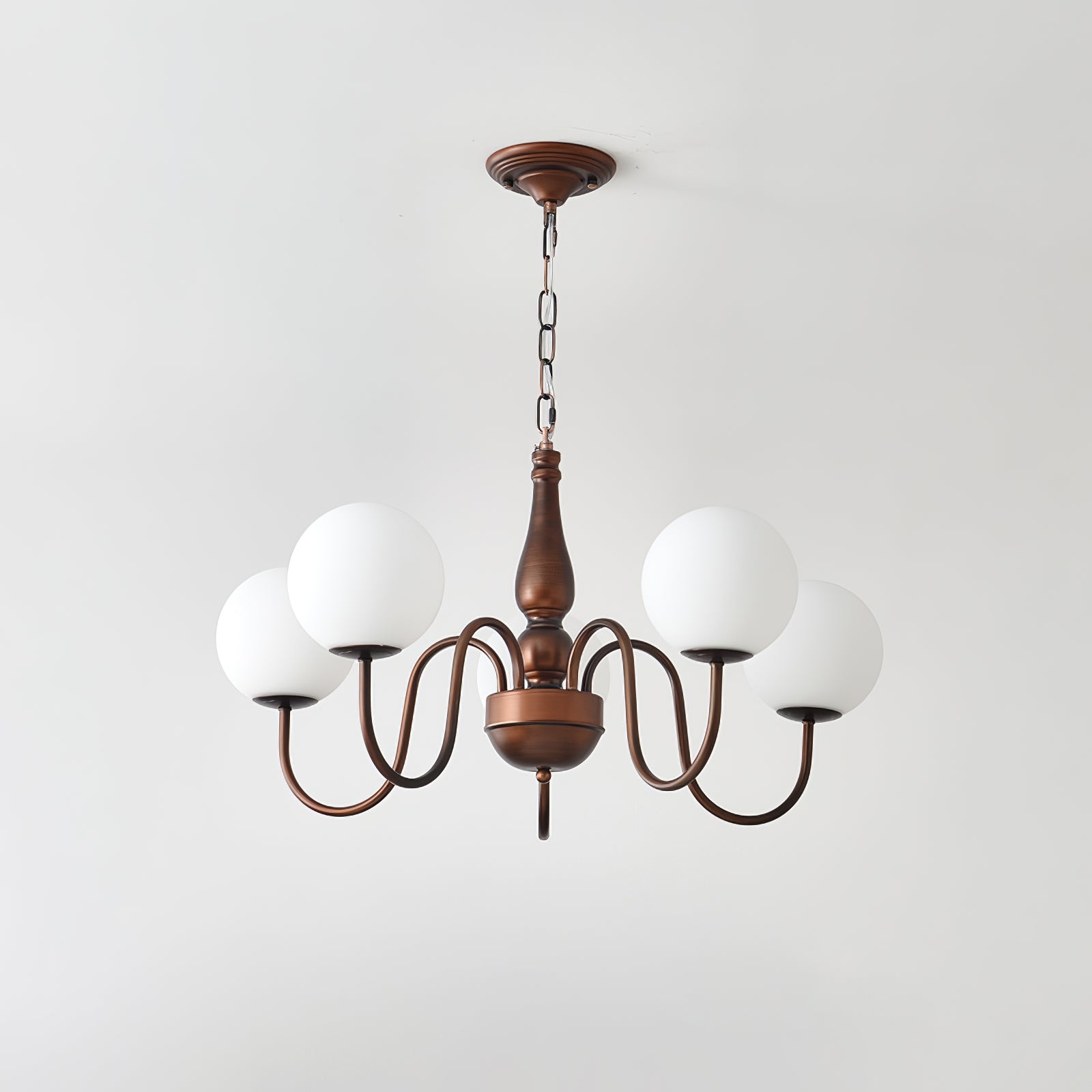 Modern Grove Balls Crystal Chandelier - Elegant Ceiling Light Fixture for Dining Room, Living Room & Bedroom Decor
