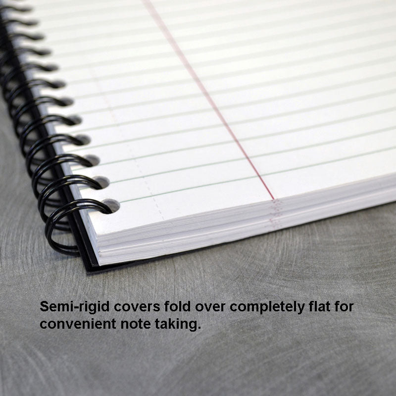 Premium Wirebound Business Notebook - A5 Size, 80 Sheets, College Ruled Paper for Office, School & Meetings | Durable Cover, Smooth Writing, Professional Organization Tool
