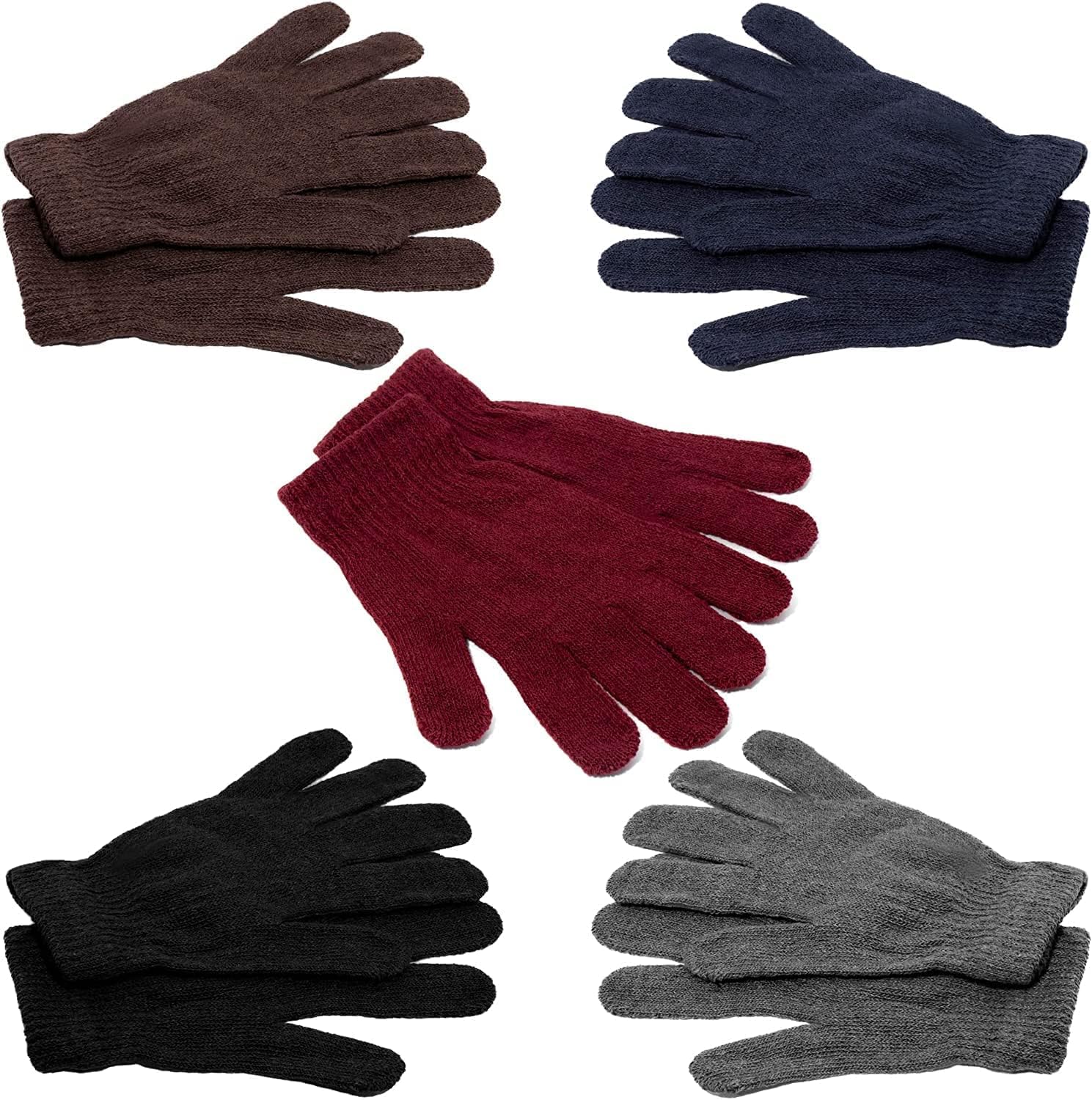 72-Pack Winter Accessories Bundle - 24 Pairs of Gloves, 24 Scarves & 24 Beanies - Bulk Cold Weather Supplies for Emergency Kits, Homeless Shelters & Charity Donations - Perfect for Winter Survival, Outdoor Activities & Community Support