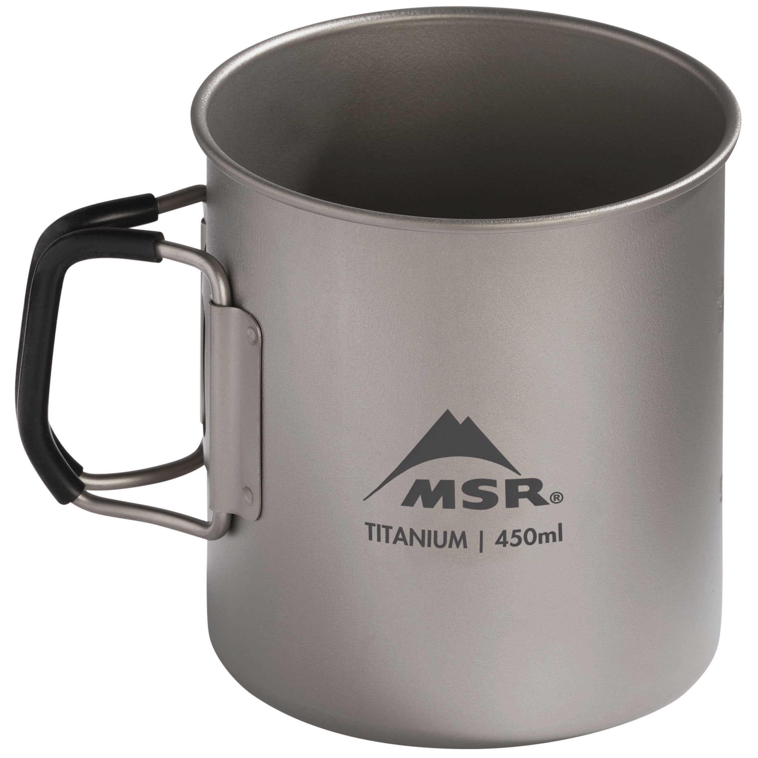 MSR Titan Cup 1 - Lightweight Titanium Camping Cookware for Backpacking, Hiking & Outdoor Adventures - Perfect for Boiling Water & Cooking Meals in Wilderness