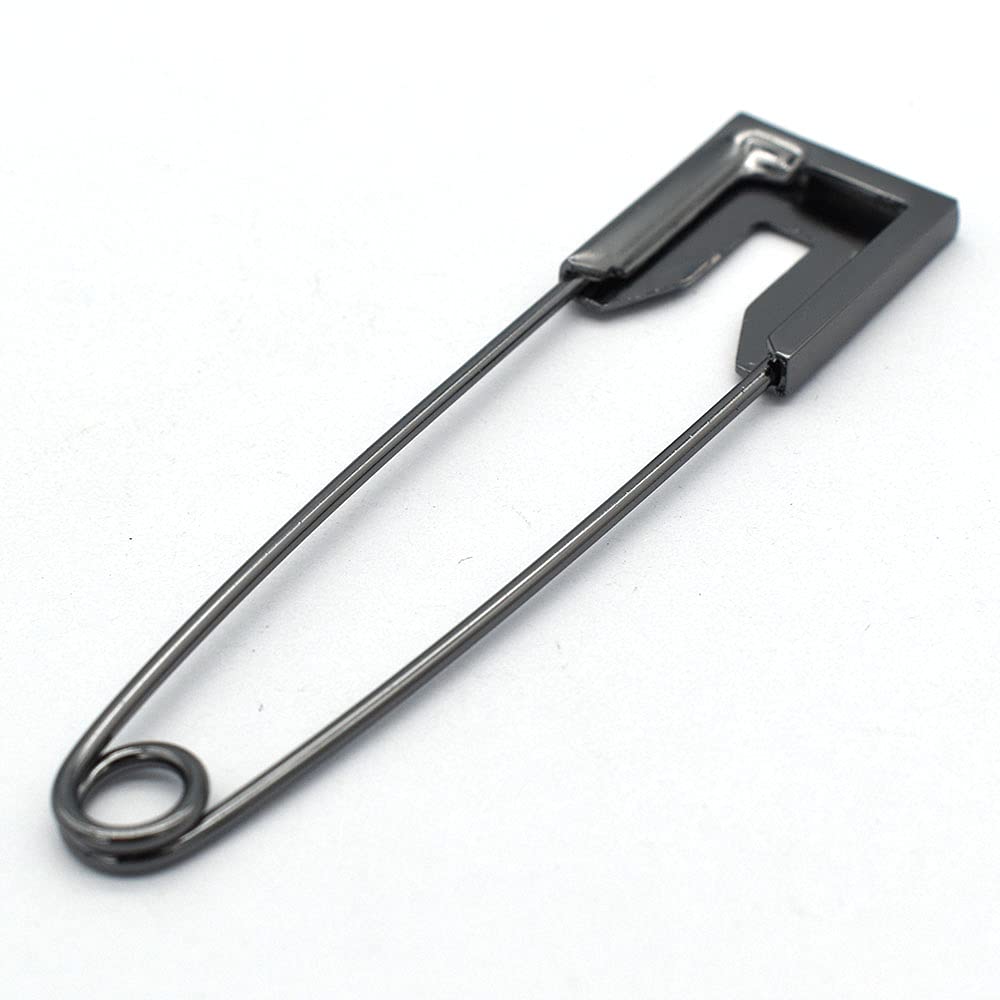 Rose Gold Safety Pins 80mm - 8pcs for Shawls & Crafts