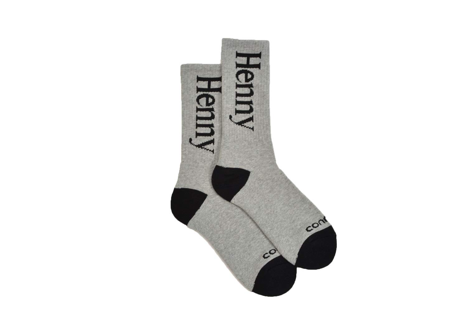 Henny 2 Knitted On The Rocks Men's Crew Socks - Soft & Comfortable Winter Socks for Hiking, Office & Casual Wear