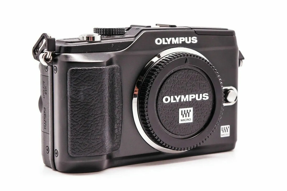 Olympus PEN E-PL2 Digital Camera Body (Black) - Used - Perfect for Travel Photography & Vlogging
