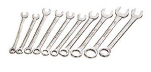 Eclipse Tools 10-Piece Mini Metric Wrench Set - Compact Combo Wrench Kit for Automotive, Bicycle & Home Repair | Perfect for Mechanics, DIY Projects & Tight Spaces