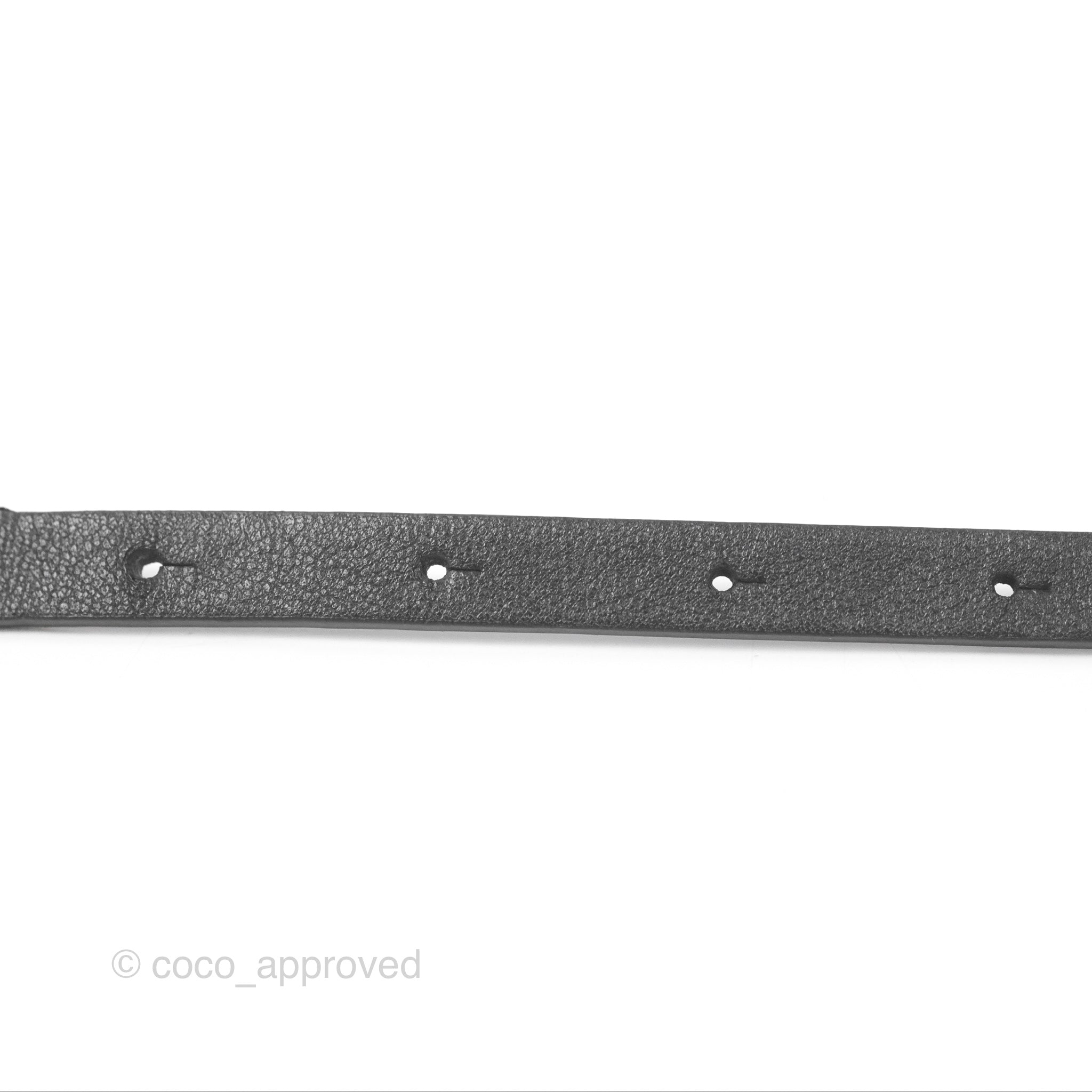Chanel CC Leather Chain Belt for Women - Black & Gold Tone 22S Collection | Luxury Waist Belt for Evening Dresses, Parties & Special Occasions
