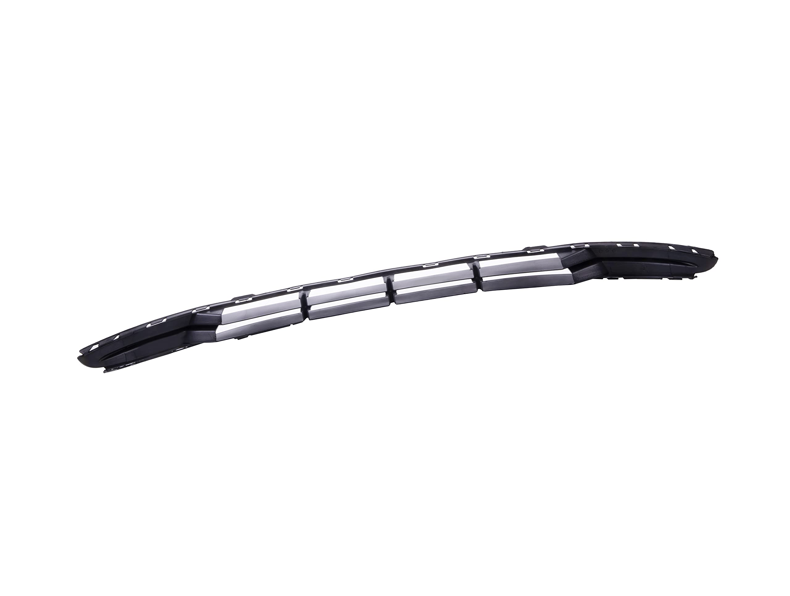 Black Front Lower Bumper Grill Grille Panel Center for Saturn Ion 2003-2007 Sedan | GM1041109 22704411 Replacement Part | Perfect for Car Restoration & Custom Upgrades