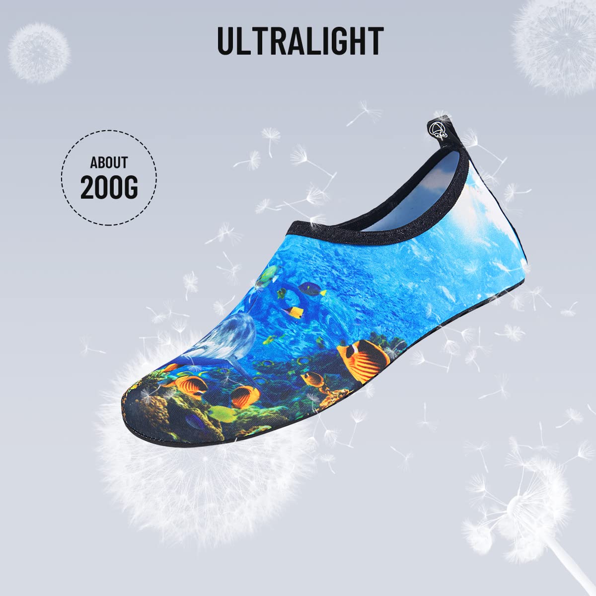 Men's & Women's Quick-Dry Water Shoes - Barefoot Beach Pool Shoes for Surfing, Swimming & Water Sports | Aqua Yoga Socks for Beach, Pool & Outdoor Activities