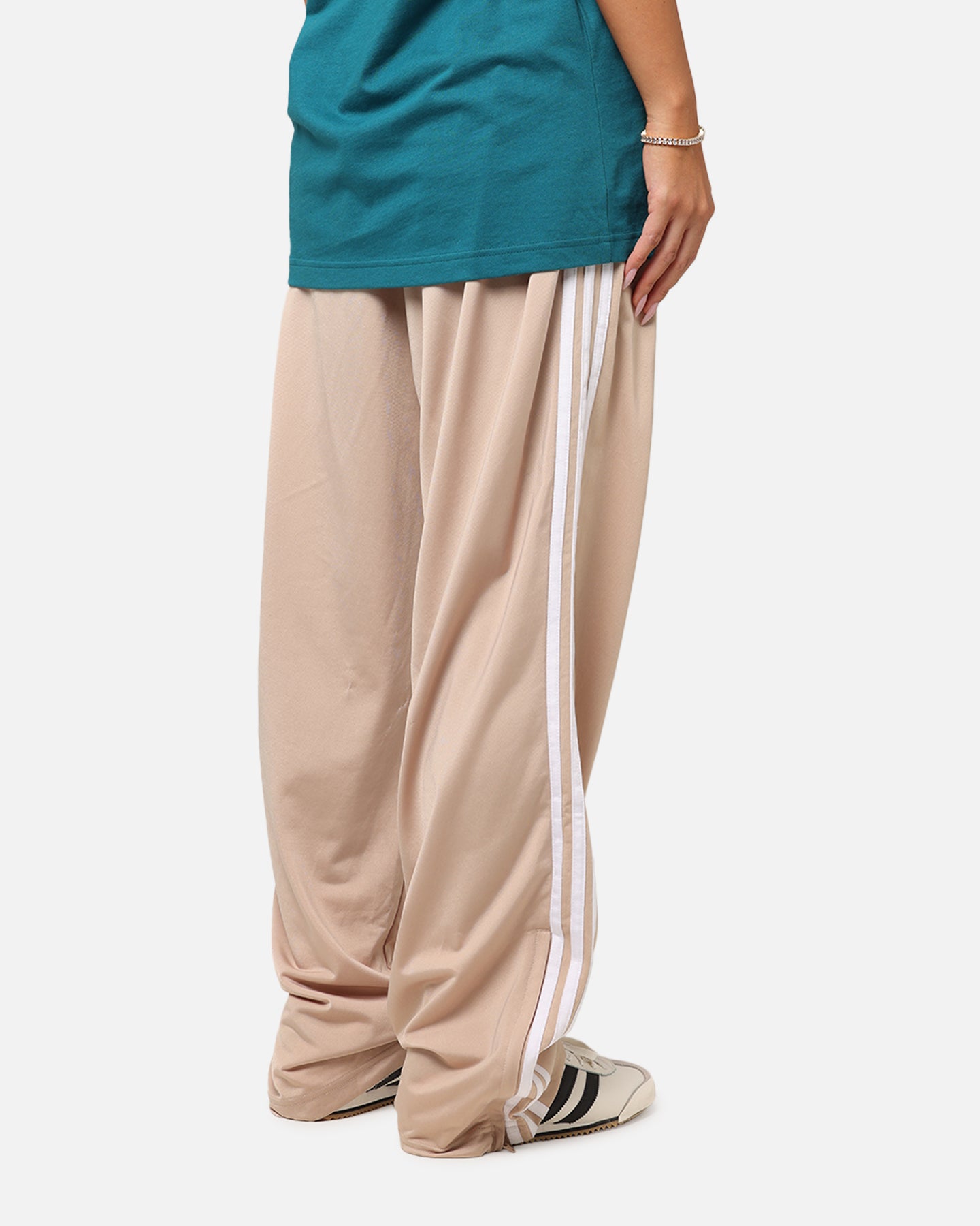 Adidas Firebird Trackpants for Women - Magic Beige Retro Joggers | Casual Streetwear & Gym Workout Pants for Running, Yoga & Lounge Wear