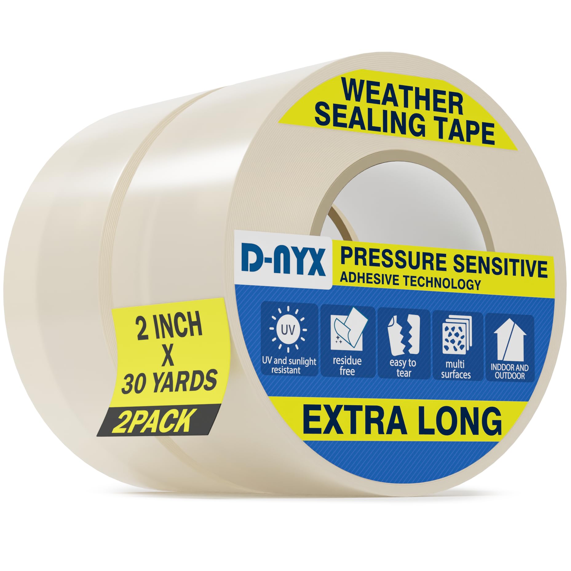 Heavy-Duty Clear Window Sealing Tape 2