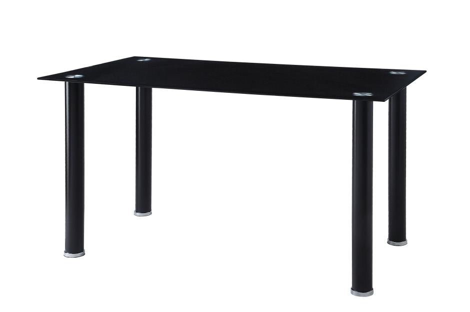 Florian Black Dining Table Set - Modern 5-Piece Kitchen & Dining Room Furniture for Home Decor | Perfect for Family Dinners & Entertaining Guests