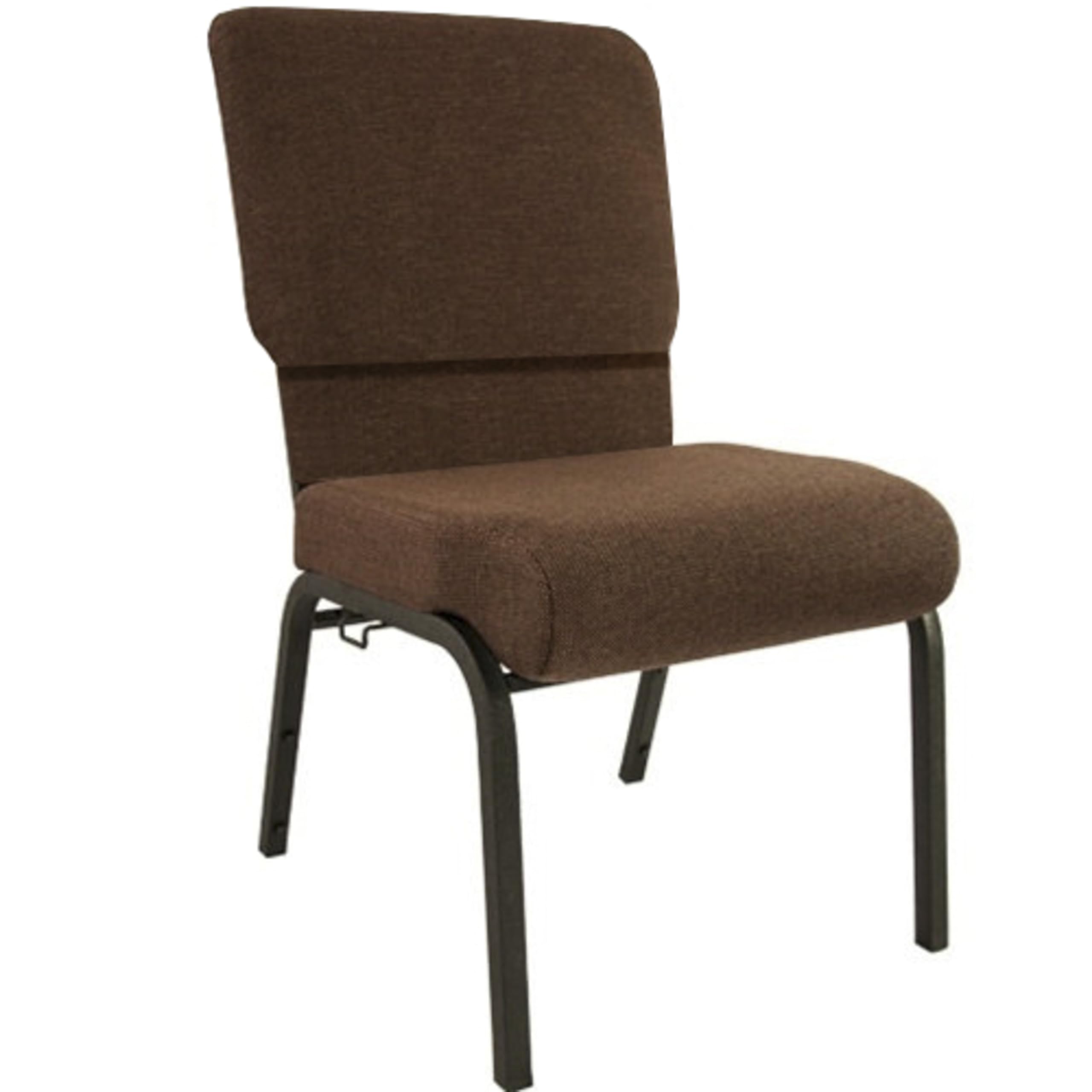20.5 Inch Wide Java Church Chair - Comfortable Padded Folding Chair for Worship, Events & Weddings - Durable Stackable Seating Solution for Churches, Banquets & Home Use