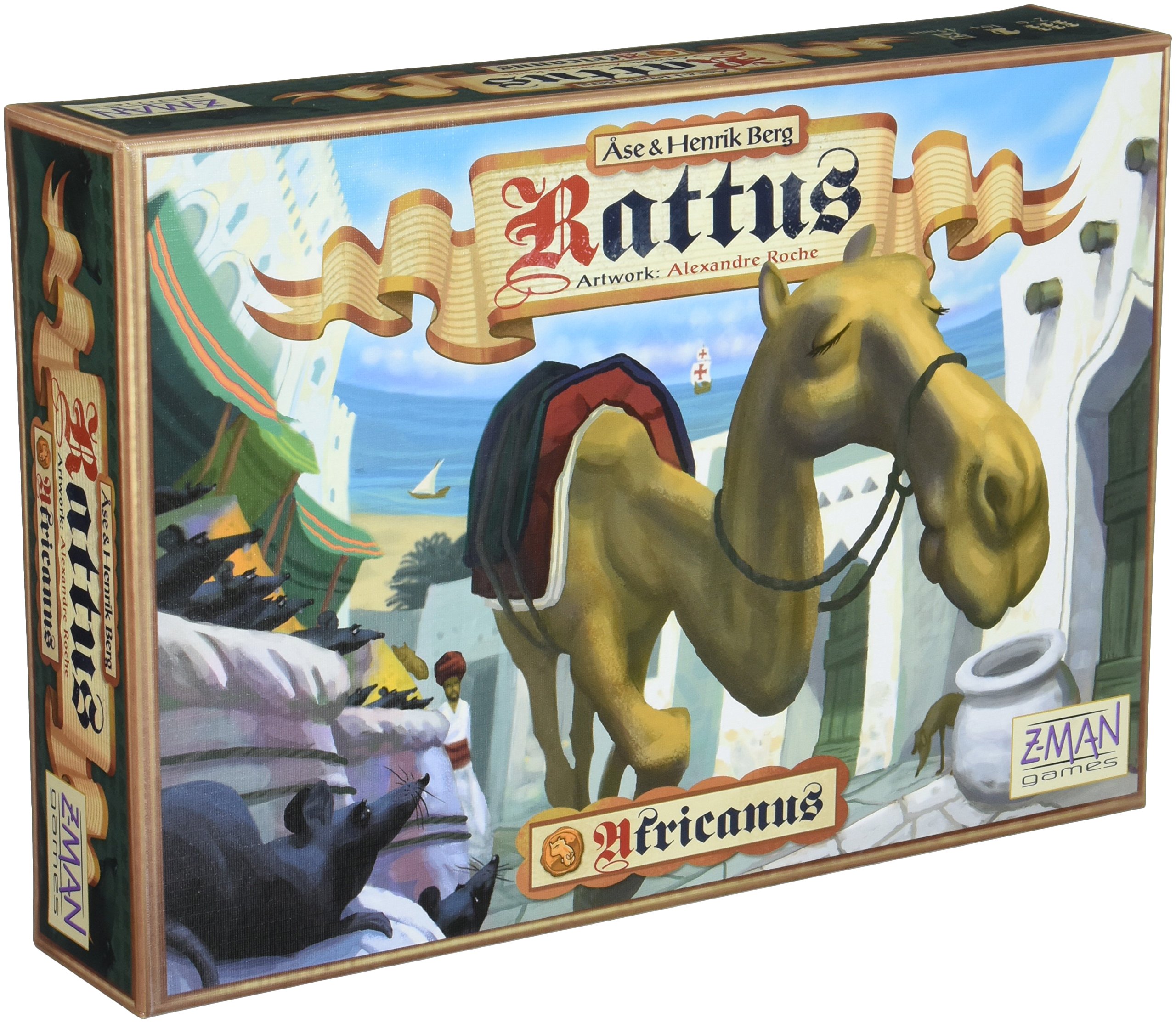 Z-Man Games Rattus Africanus Expansion - Board Game Expansion for Strategy & Adventure | Perfect for Family Game Nights & Thematic Gameplay
