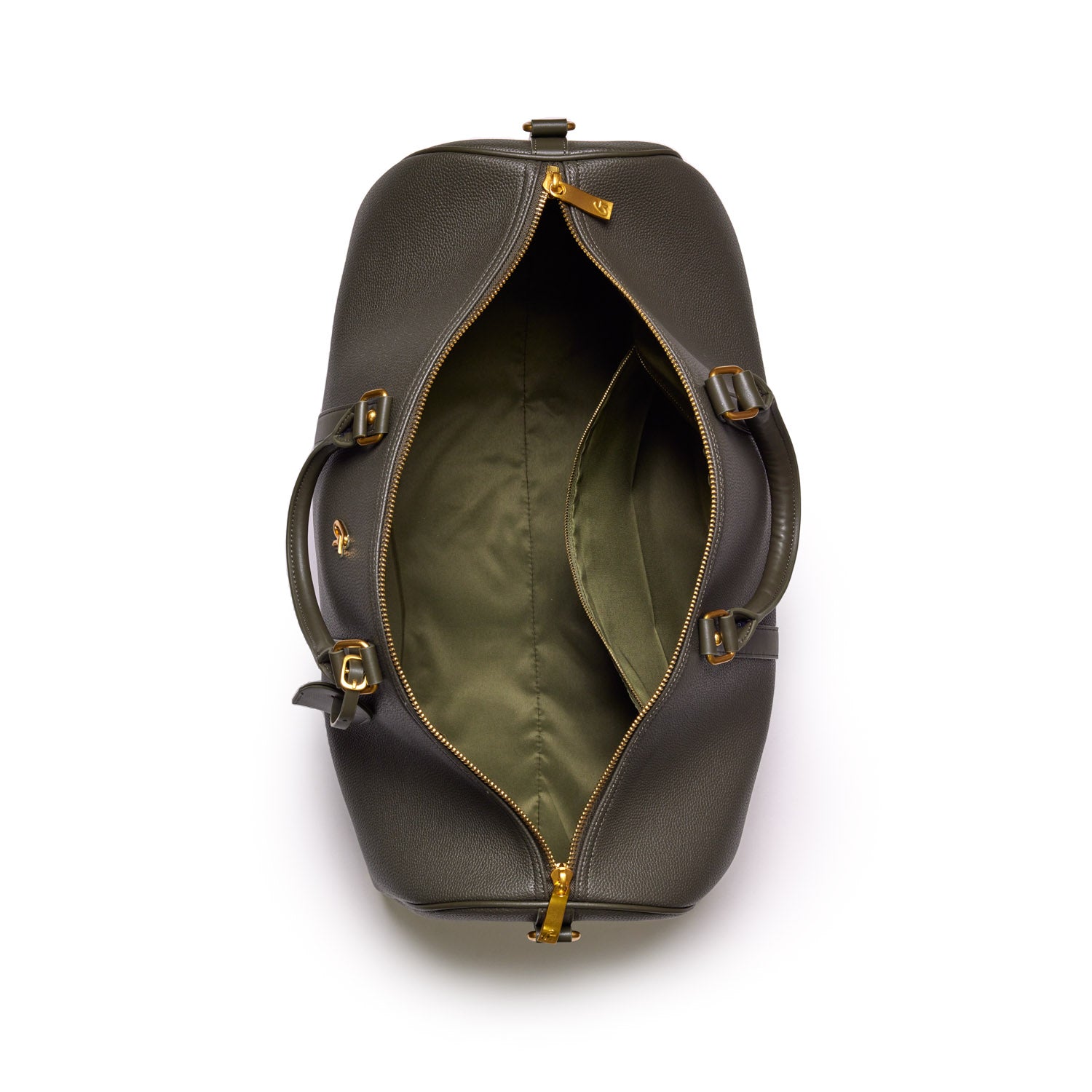 Pebble Duffle Bag - Olive Green Waterproof Travel Duffel for Gym, Camping & Weekend Getaways