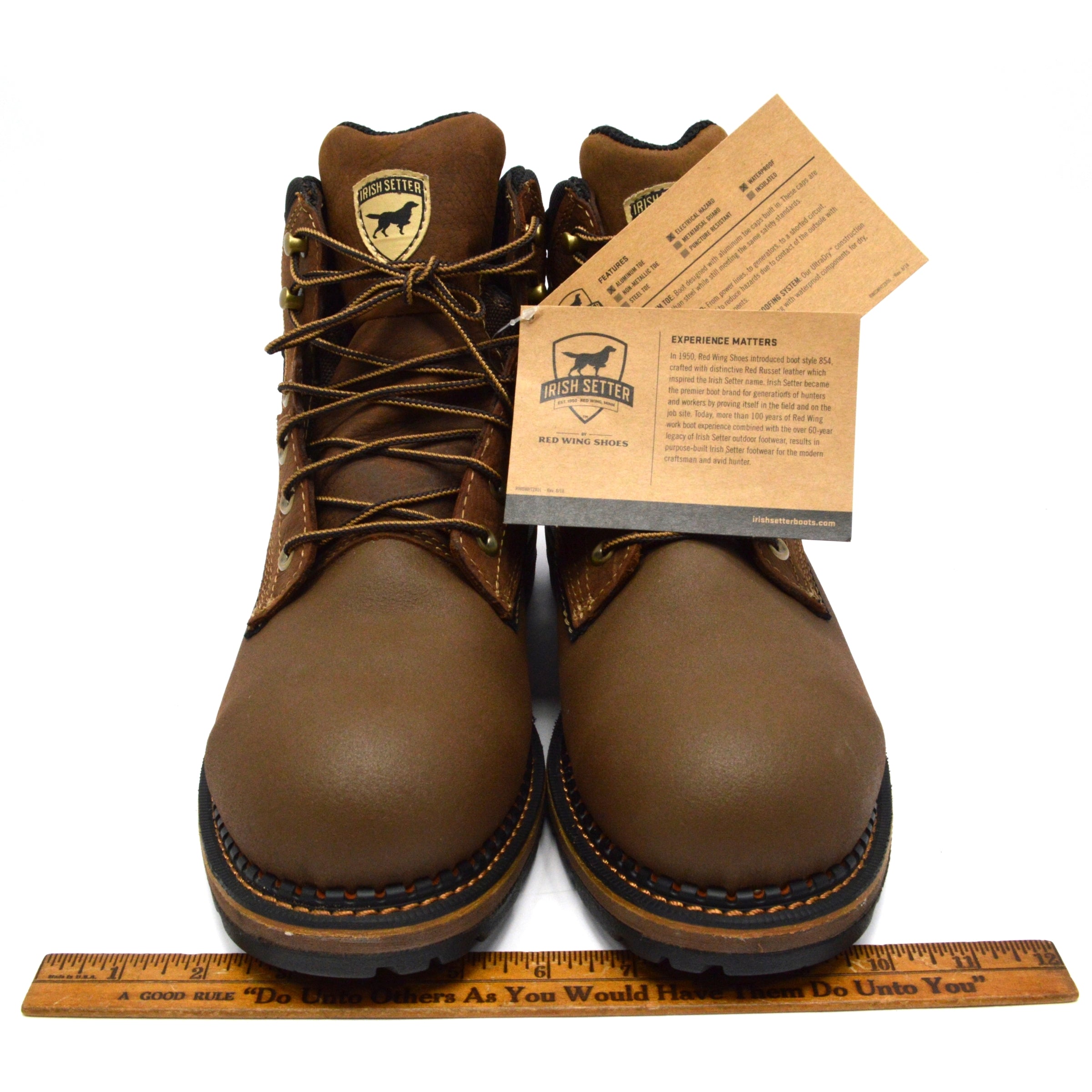 New in Box! Red Wing Irish Setter Ramsey 2.0 Work Boots #83648 - Men's Size 11 EE - Durable Safety Shoes for Construction, Farming & Outdoor Work