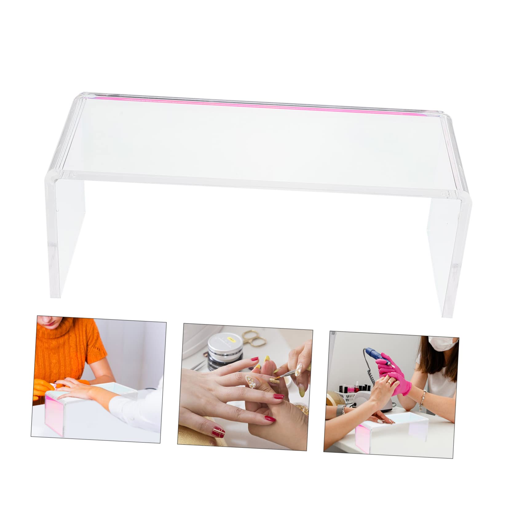 FOMIYES Manicure Hand Pillow - Portable Acrylic Nail Art Hand Rest Cushion for Gel & Nail Extension - Perfect for Salon, Home Nail Care & Professional Nail Technicians