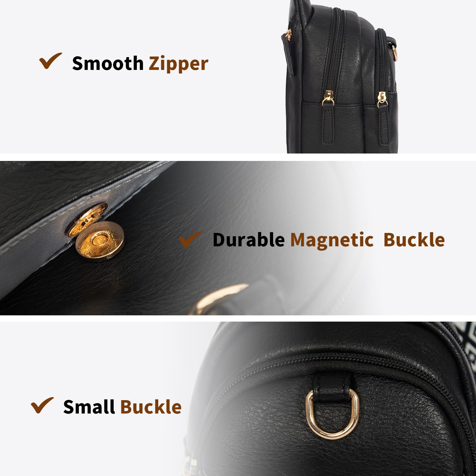 Trendy Anti-Theft Women's Small Sling Bag - Lightweight Crossbody Fanny Pack for Travel, Gym & Daily Use - Perfect Gift for Women