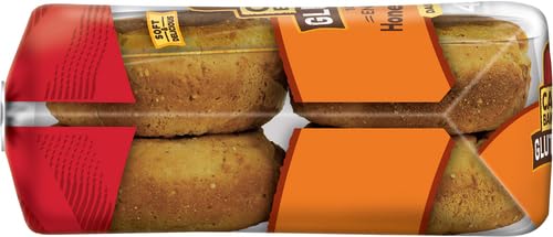 Canyon Bakehouse Gluten Free English Muffins, 12 Oz Pack - Healthy Breakfast Option for Allergies & Celiac Diet | Perfect for Toasting, Sandwiches & Brunch
