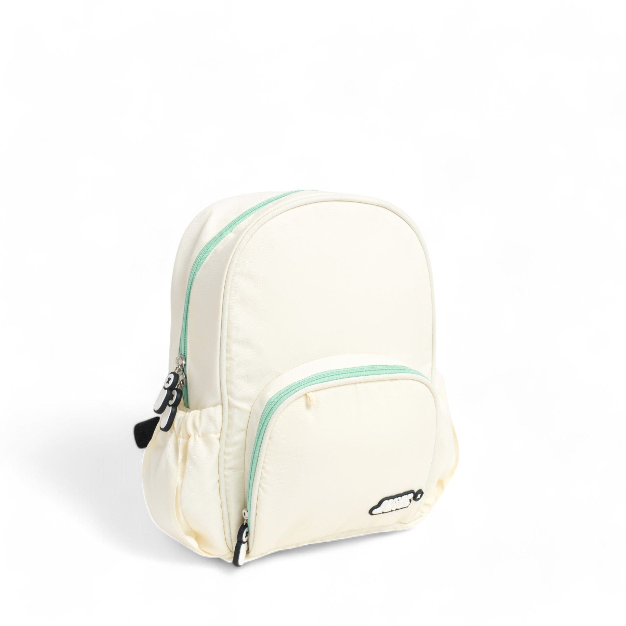 Moji Small Backpack for Women & Teens - Lightweight Mini Backpack Cream Color - Perfect for School, Travel, Gym & Everyday Use