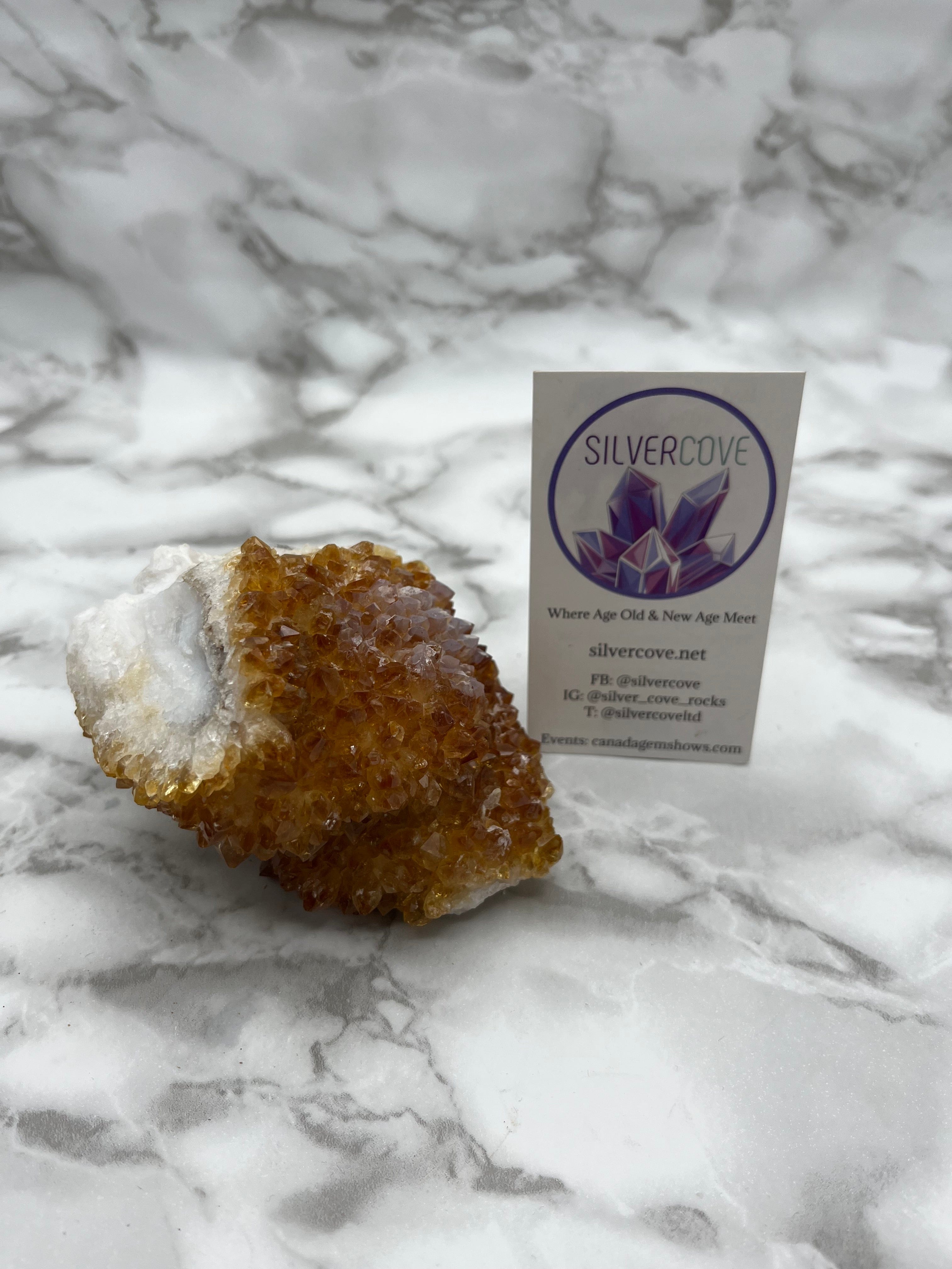 Natural Citrine Crystal Cluster - Raw Citrine Stone for Healing, Meditation & Home Decor (9 cm) - Perfect for Reiki, Feng Shui & Spiritual Gifts