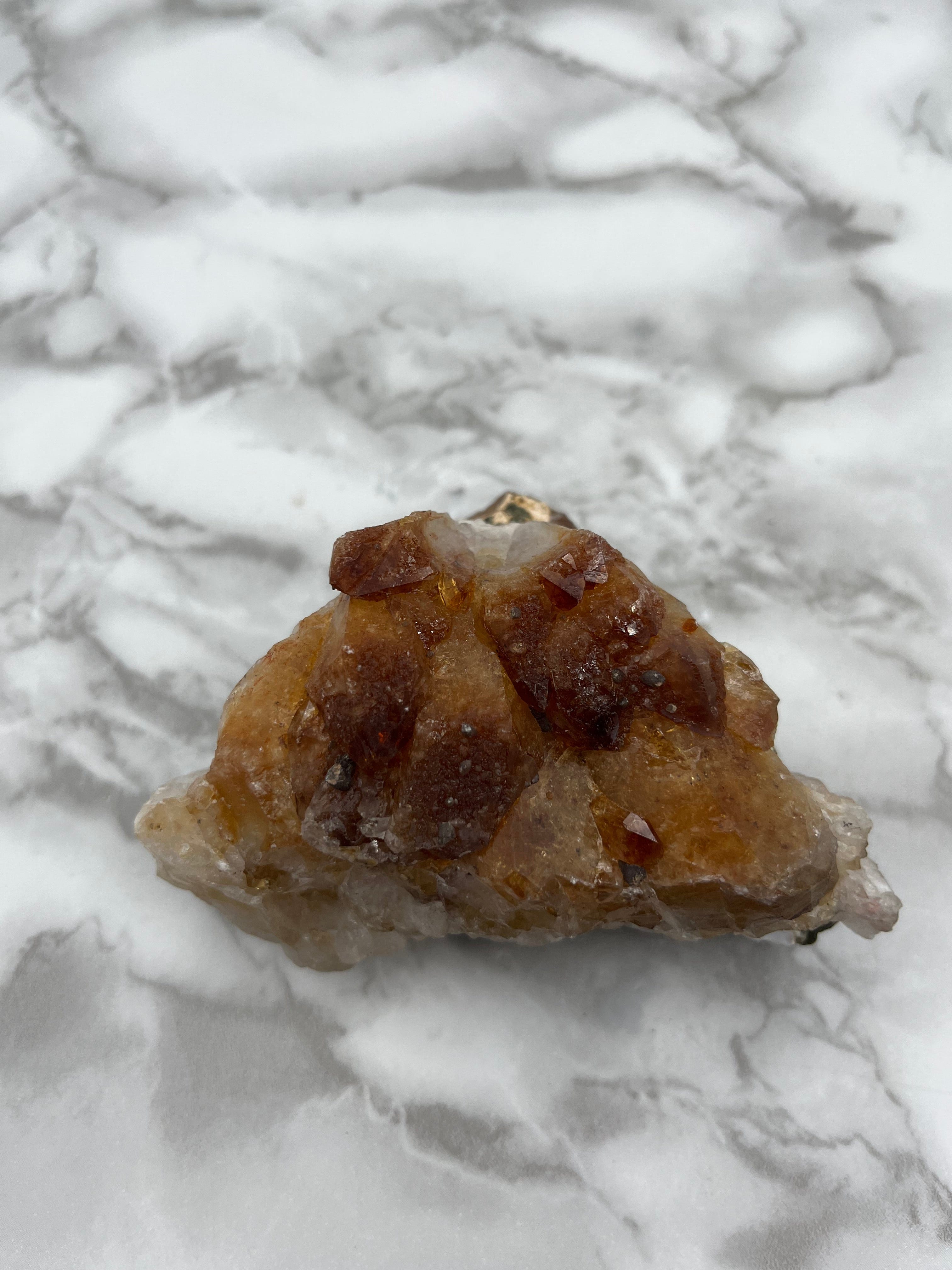 Natural Citrine Crystal Cluster - 12 Inch Healing Stone for Home Decor, Meditation & Energy Cleansing | Perfect for Feng Shui, Reiki & Spiritual Gifts
