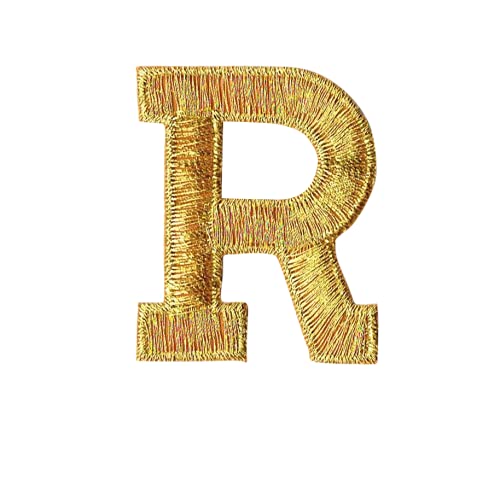 Gold Letter R