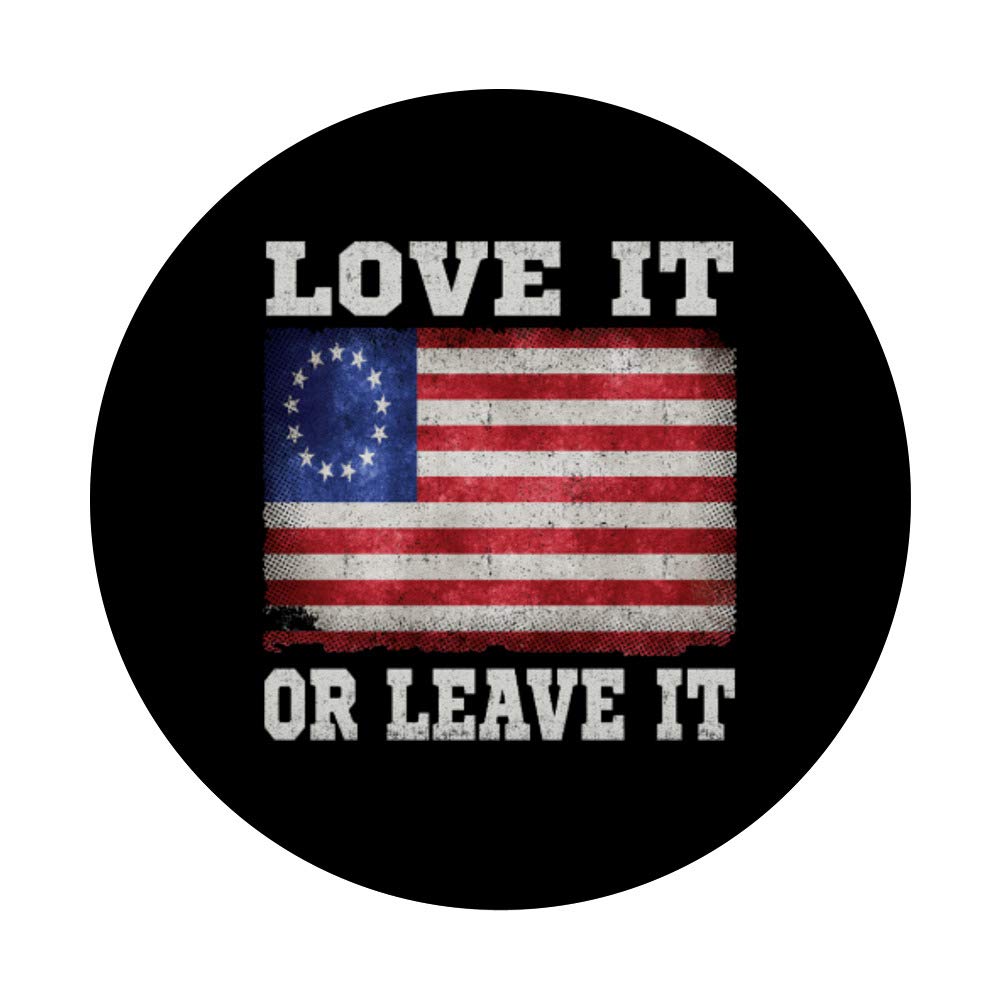 American Betsy Ross Flag Victory 1776 PopSockets - Expandable Grip & Stand for Phones & Tablets - Perfect for Patriotic Decor, Phone Protection & Daily Use