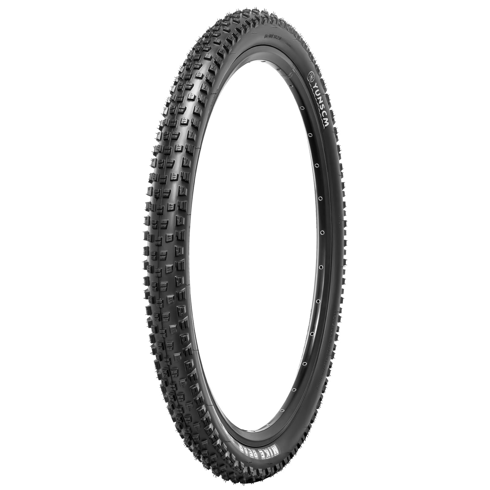 YUNSCM 26x2.35 Mountain Bike Tires - Lightweight Premium ETRTO 60-559 60TPI Nylon Anti-Puncture Tires with 26