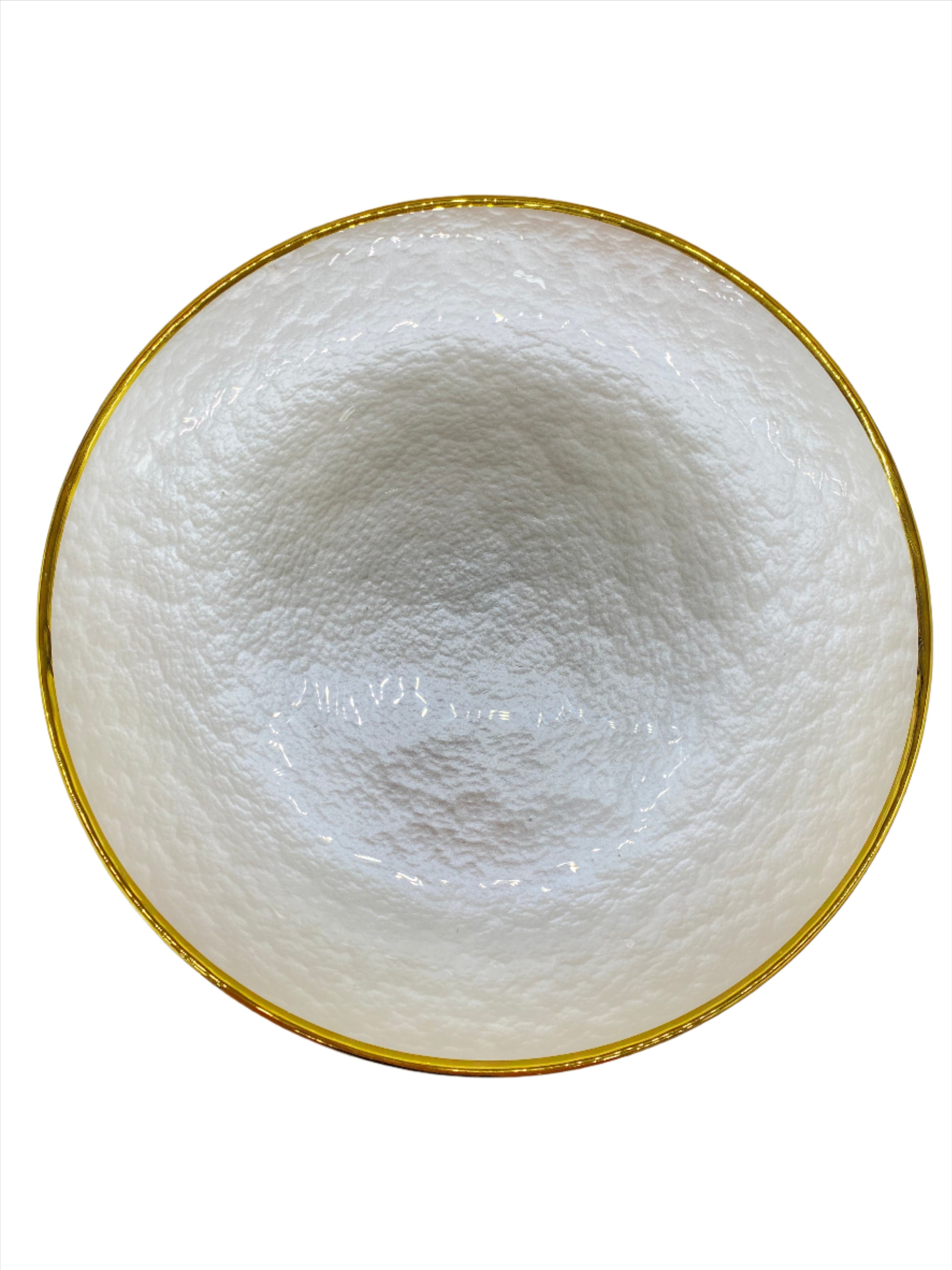 12-Piece Pearl White & Gold Dinner Plates Set - Elegant Tableware for Weddings, Parties & Special Occasions