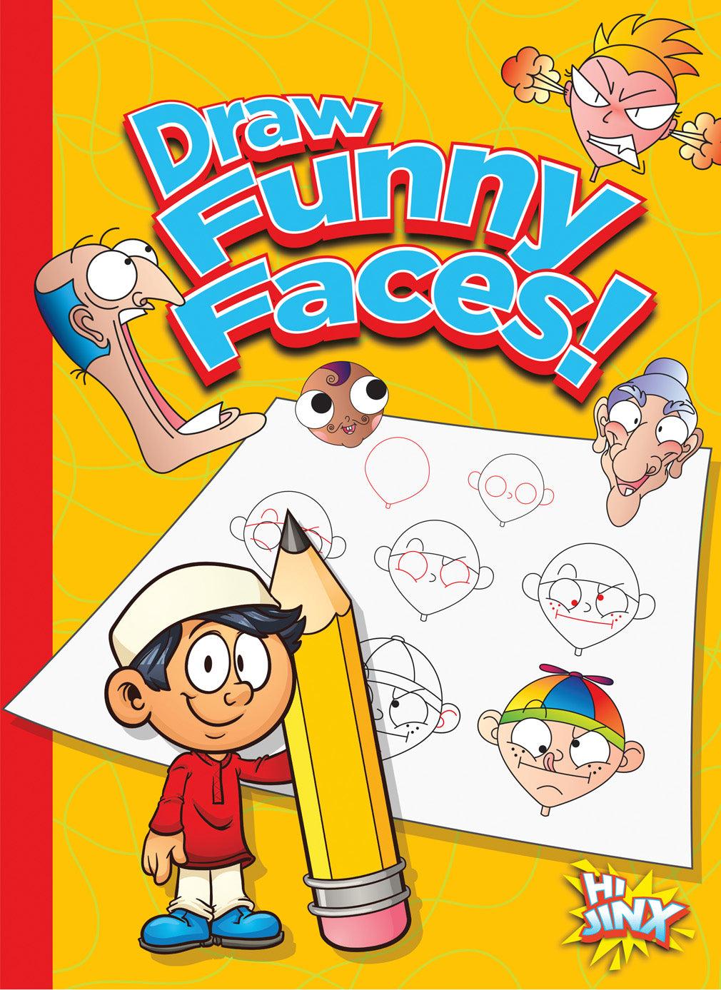 Funny Face Drawing Kit - Creative Art Set for Kids & Adults - Perfect for Parties, Gifts & Family Game Nights