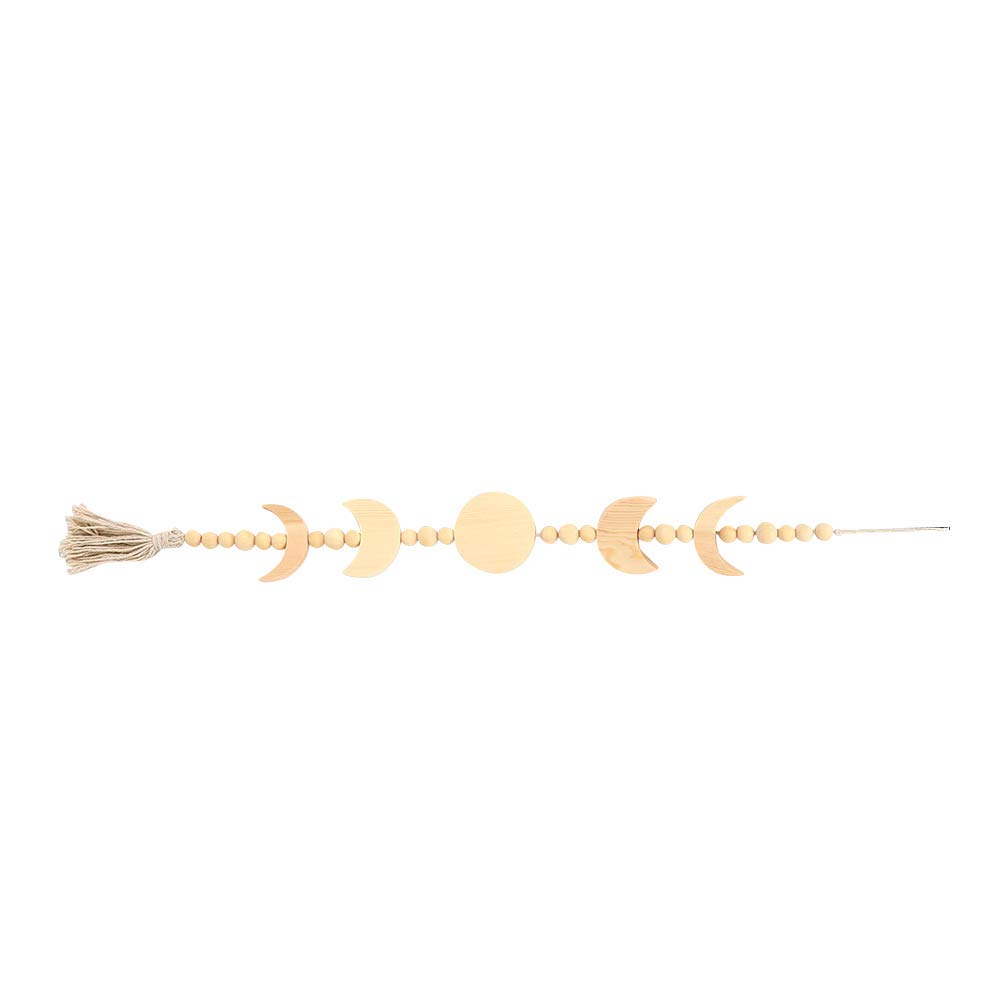 Handmade Boho Hanging Tassel Wall Decor - Eco-Friendly Macrame Home Decoration for Bedroom, Living Room & Nursery | Classic Bohemian Style Safety Wall Hanging