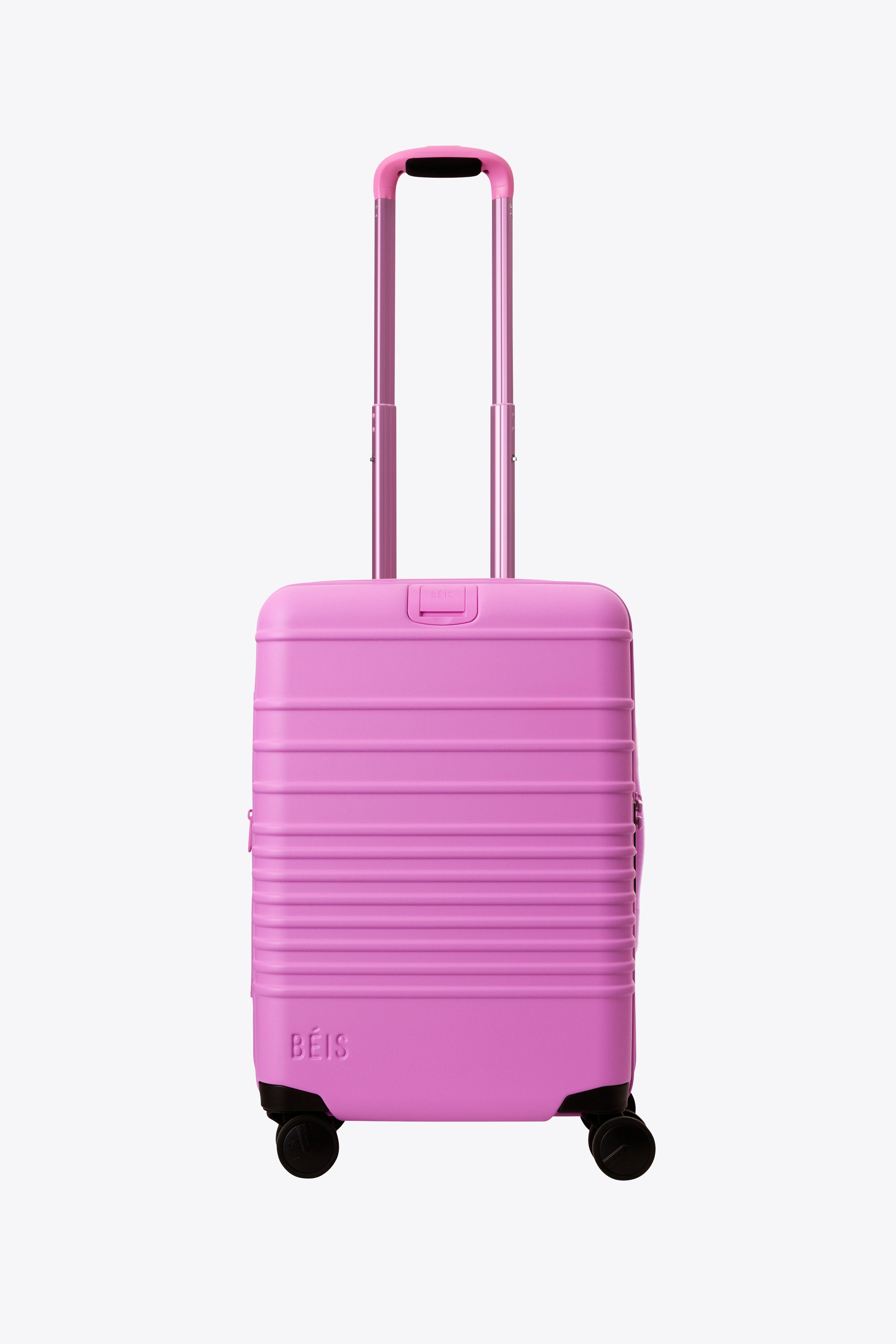 Berry Color Carry On Roller Luggage - Lightweight Spinner Suitcase for Air Travel, Business Trips & Weekend Getaways