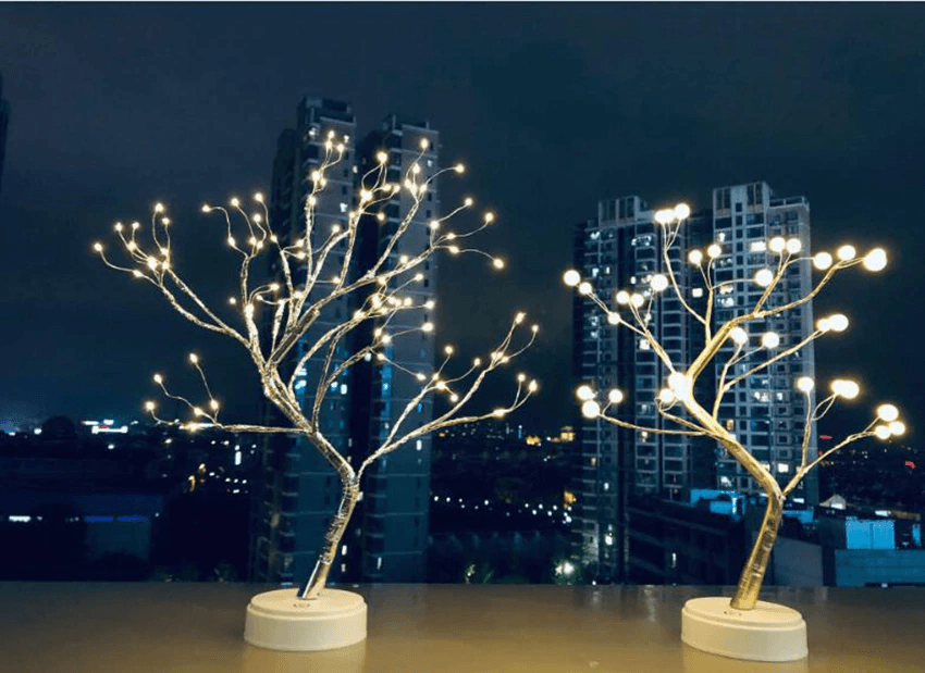 LED Bonsai Spirit Tree - Artificial Decorative Light Up Plant for Home, Office & Zen Garden Decor - Perfect for Meditation Rooms, Gift Giving & Feng Shui