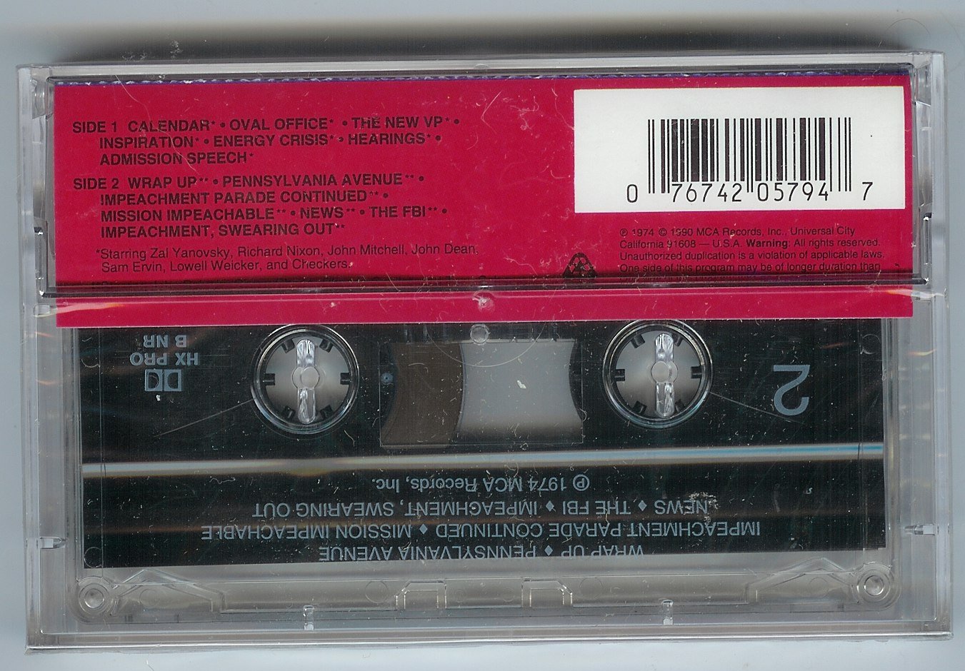 Missing White House Tapes - Historical Political Collectibles & Memorabilia for History Buffs and Collectors | Perfect for Display, Research, and Political Enthusiasts