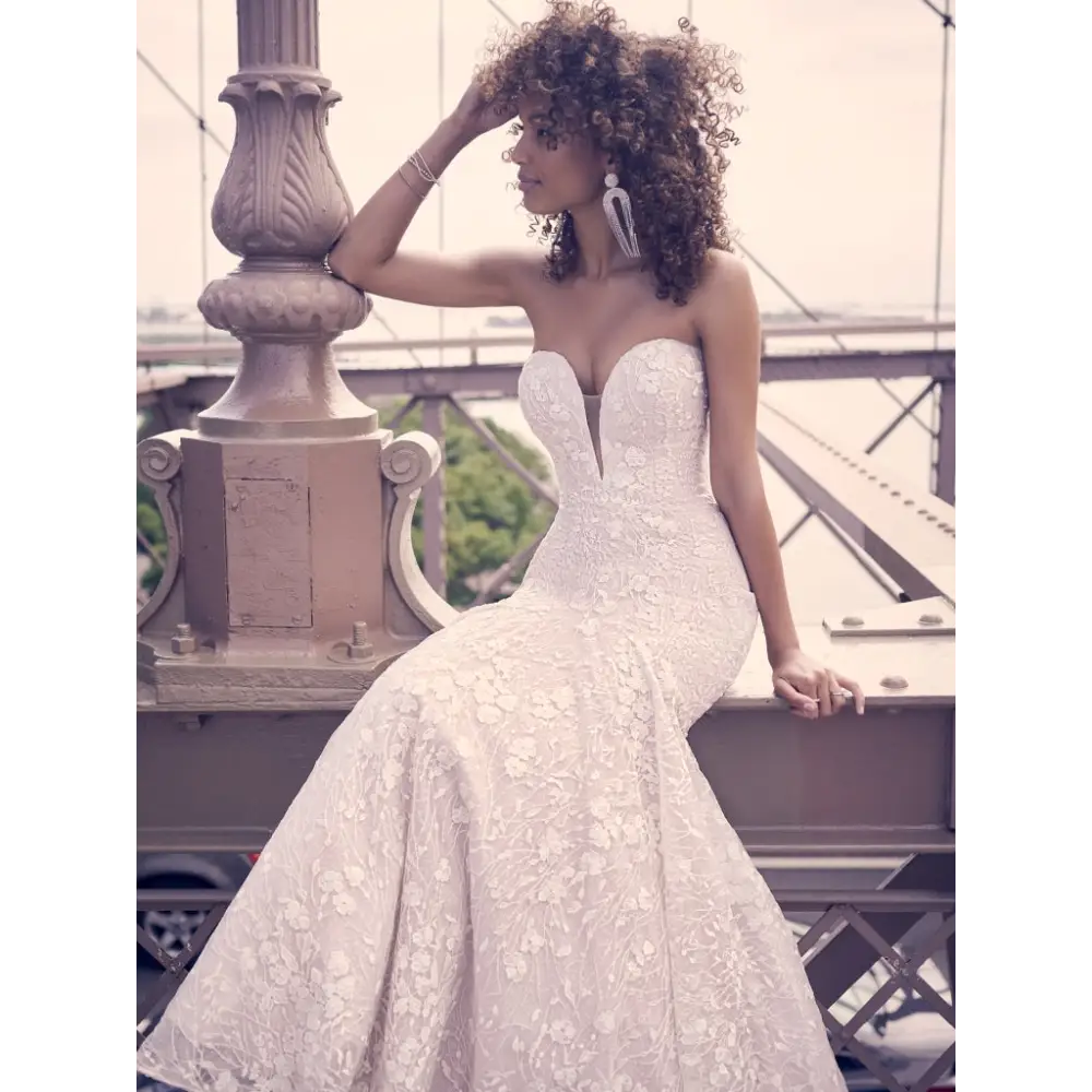 Grace by Maggie Sottero Elegant Lace Wedding Dress - Perfect for Bridal Ceremonies, Vow Renewals & Formal Events