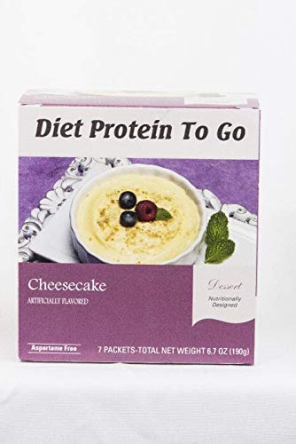 High Protein Pudding Snack - Cheesecake Dessert Flavor - 12g Protein, Low Calorie, Low Carb, 0 Trans Fat - 15% DV Calcium - 7 Pack Box | Perfect for Weight Loss, Post-Workout Recovery & Healthy On-The-Go Snacking